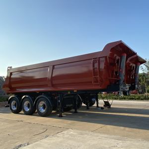 Promotion : Semi-<span class=keywords><strong>remorque</strong></span> benne <span class=keywords><strong>basculante</strong></span> 30-100 tonnes à 2/3/4 essieux arrière - Product Image 3