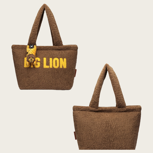 Sac fourre-tout en polaire Teddy épaissi 2025, design original, pendentif mignon, sac d'épicerie, sac bandoulière multi-compartiments - Product Image 3