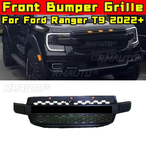 Kit de Carrocería para Ford Ranger T9 2022+, Parachoques con Rejilla LED, Rejillas de Carreras, Rejilla Delantera, Rejilla para Parachoques Delantero, Pieza Exterior - Product Image 1