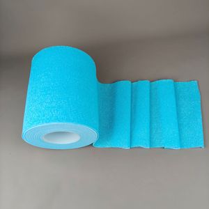 Venda elástica longitudinal no tejida Huiming de 160 cm, azul cielo, tela de spandex de grado médico para el cuidado y soporte de heridas - Product Image 3