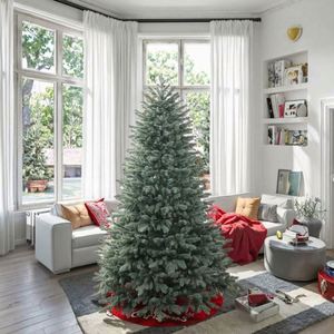 Sapin de Noël et de Nouvel An artificiel, entièrement en PE, écologique, haute simulation, pour intérieur et extérieur, décoration de luxe pour la maison et les fêtes - Product Image 5
