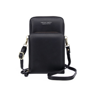 Bolso de cuero con correa para el hombro para mujer, cartera informal a la moda con capacidad para teléfono móvil, <span class=keywords><strong>2022</strong></span> - Product Image 2