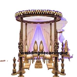 Impresionante elefante colmillo boda Mandap comprar elefante colmillo boda Mandap boda elefante colmillo estilo Mandaps - Product Image 3