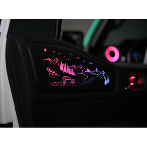 Luz Ambiental RGBIC Premium para Auto, Tira Acrílica Symphony, Lámpara Interior de Neón para Toyota PRADO/LC250 2024-2025 - Product Image 2