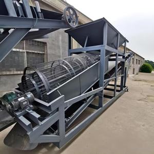 कारखाना अनुकूलन रोटरी ड्रम स्क्रीन ट्राममेल स्क्रीन मिट्टी के लिए मिट्टी के रेत बजरी - Product Image 5