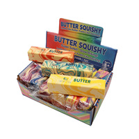 Jouet anti-stress en forme de pain à remontée lente, ultra-doux, en plastique, pour enfants et adultes