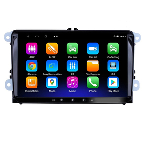 Autoradio Android 2DIN da 9 Pollici con Navigazione GPS per VW <span class=keywords><strong>Volkswagen</strong></span> Skoda Golf 5 Golf 6 Polo <span class=keywords><strong>Passat</strong></span> <span class=keywords><strong>B5</strong></span> B6 Jetta Seat - Product Image 3