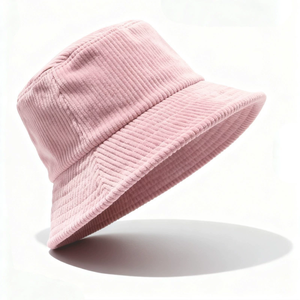 Chapeau Bob Unisexe Tendance en Velours Côtelé Couleur Unie – Chapeau de Pêcheur Chaud en Velours Côtelé pour Femmes et Hommes - Product Image 5