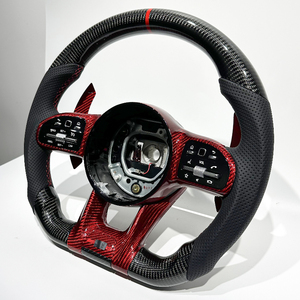 Volant personnalisé en fibre de carbone, best-seller, adapté aux Mercedes-Benz W205 W204 890 Classe <span class=keywords><strong>E</strong></span> AMG GLC <span class=keywords><strong>GLA</strong></span> Classe G C63 - Product Image 2