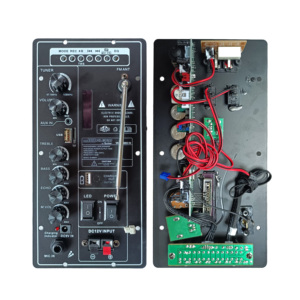 أجهزة استقبال ومضخمات صوت بقوة 60 واط و80 واط و100 واط مع منفذ USB وبطاقة TF وشاشة عرض - Product Image 1