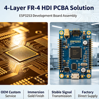 Fabricante OEM de PCBA HDI FR-4 de 4 Capas, Placa de Desarrollo ESP32S3, Fábrica de Ensamblaje de PCB, Ensamblaje de Placa de Circuito con Recubrimiento de Oro por Inmersión