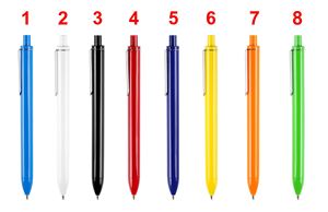 Business Customized Logo Printed Novel Pressed Plastic Ballpoint <b>Pen</b> Wholesales Manufacturers Advertising Brand Stationery Gift - Product Image 6