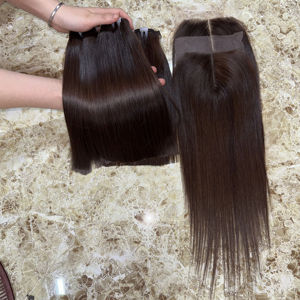 Extensiones de Cabello Humano Vietnamita de Primera Calidad, Cabello Virgen Remy, Trama Suave y Resistente para el Mercado de Exportación Global - Product Image 1