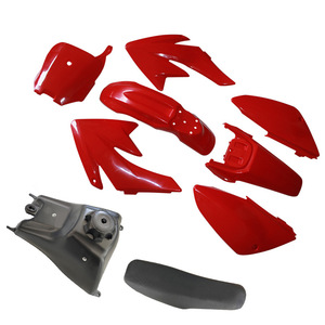 Pour Honda 70 Shell réservoir de carburant et coussin de siège tout-terrain CRF70 pièces en plastique accessoires de systèmes de carrosserie de moto élégants - Product Image 3