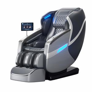 Fauteuil de massage intelligent de luxe avec masseur de pieds, vente en gros personnalisée, massage corporel complet, étirement à domicile, bras mécanique 4D, capsule entièrement automatique - Product Image 1