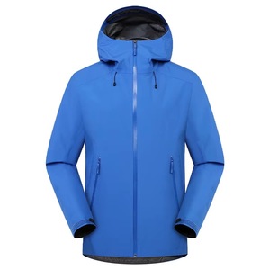 Men's Lightweight Waterproof Hard Shell <strong>Jacket</strong> for Hiking <strong>Travel</strong> Polyester Material Outdoor Single-layer Hardshell for Adults - Product Image 1