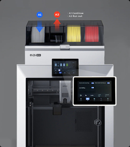 Nouvelle imprimante 3D <span class=keywords><strong>Qidi</strong></span> <span class=keywords><strong>Tech</strong></span> Q2 Combo : Votre solution tout-en-un pour l'impression 3D créative, volume d'impression 270x270x256 mm, nivellement automatique - Product Image 2