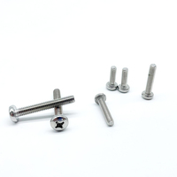 6-32 M3x16 Phillips SS Vis à métaux à tête cylindrique ronde croisée en acier inoxydable Din7985