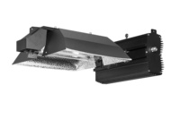 Longood-Iluminación hidropónica con doble punta, luz de cultivo de aluminio reflectante ALANOD de 240 w, 277V, 347V, 400V, 95% V, 1000