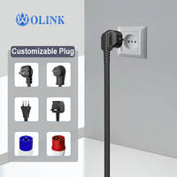 Estación de Carga para Vehículos Eléctricos OLINK Portátil de 7KW Tipo 2, IP54 Impermeable, Certificación CE, Compatible con OEM/ODM, para Uso Doméstico