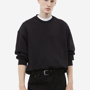 Customized Manufacturer Plus Size Crew Neck Sweatshirt Men OEM Design Custom Men's Hoodies & Sweatshirts - Product Image 1