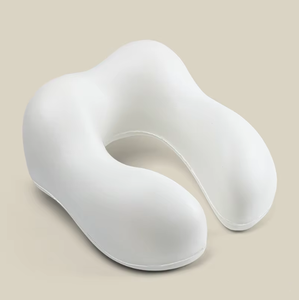 1 Soft and Supportive U-shaped <b>Memory</b> <b>Foam</b> Neck Pillow for Camping Trips and Office Massages - Improves Sleep Quality - Product Image 3