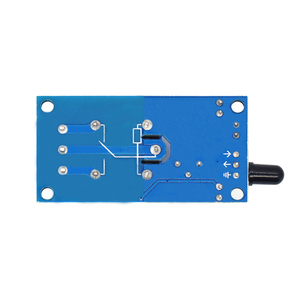 Module de capteur de détection infrarouge 1 canal 12V, module de relais de capteur d'alarme incendie - Product Image 5