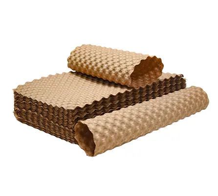 Good Supplier Void Fill Protective Recyclable Cushion Kraft Wrap Custom Packaging Paper Bubble
