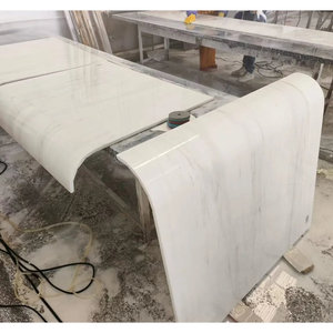 Marbre blanc laiteux, <span class=keywords><strong>pierre</strong></span> naturelle, 300x1200mm, carreaux de marbre décoratifs, carreaux de marbre blanc étoilé pour murs - Product Image 4