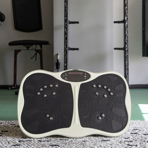 新しいミニボディ振動機プレートボディシェイパー振動マッサージ暖房とEMS電気治療機能付き - Product Image 3