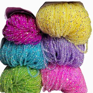 <span class=keywords><strong>Perles</strong></span> en verre rondes 3x4mm en gros, <span class=keywords><strong>perles</strong></span> en cristal en vrac, accessoires pour bracelets et colliers DIY, <span class=keywords><strong>perles</strong></span> en verre pour la fabrication de bijoux - Product Image 5