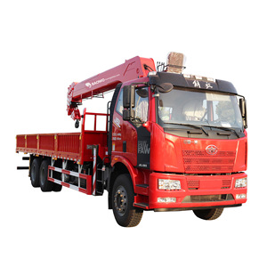 Grúa de Brazo Recto SqS250A-4 para Camiones, Capacidad de Elevación de 10T, Momento de Carga de 25Tm, Grúa de Servicio Pesado para Construcción y Logística - Product Image 4