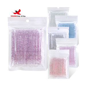 Microcepillos de Maquillaje de Alta Calidad con Descuento, Pinceles para Labios, Extensión de Pestañas, Cepillo de Limpieza, 50 Piezas/bolsa, Microcepillo de Cristal para Pestañas - Product Image 2