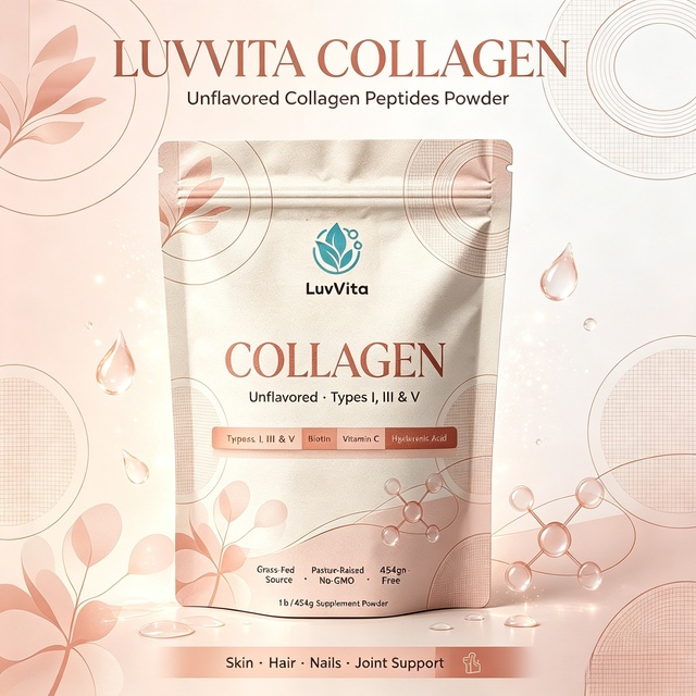 OEM/ODM Custom Wholesale Beauty Multi Collagen Peptides Powder Biotin Vitamin C Hyaluronic Acid Unflavored Keto Friendly Muscle