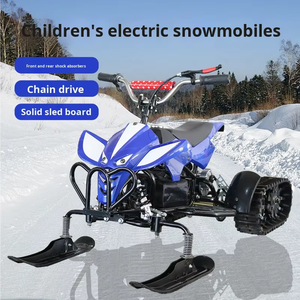 รถสโนว์โมบิลไฟฟ้าสำหรับเด็กโครงเหล็กด้านหลังเป็นพลาสติกกันแช่แข็งรับน้ำหนักได้120กก. มุมปีนเขา36V 25 - Product Image 5