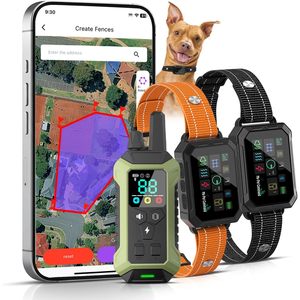 รั้วสุนัขไร้สาย My Pet Command GPS Fence ไม่ต้องสมัครสมาชิก พร้อมแอปพลิเคชัน รั้ว 6 ด้าน หรือรั้ววงกลม มีระบบสั่น เสียง และไฟฟ้าสถิต - Product Image 1