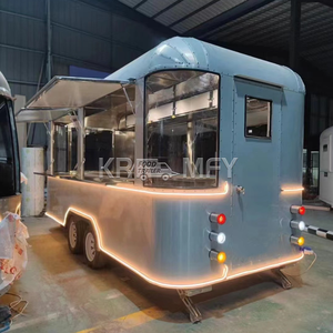 China Food Truck Cocina al aire libre Remolque de comida inoxidable rápido con equipo de cocina China Mobile Food Cart para la venta Europa - Product Image 2
