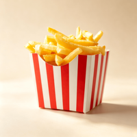 Boîtes à frites personnalisées avec logo, boîtes à frites jetables en papier, boîtes à emporter pour restaurant