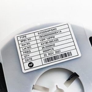 Cristales Activos SMD DSB321SDN 1BG26000000EK1A SX3225/4P/SMD 26M 26MHz 12pF 32*25  3225 26.000, Soporte para Presupuesto BOM - Product Image 4