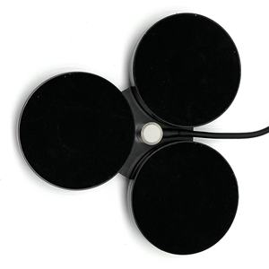 Base de montaje de <span class=keywords><strong>antena</strong></span> magnética resistente NMO de 8,8 pulgadas, Base de imán de <span class=keywords><strong>antena</strong></span> móvil de vehículo triangular para antenas CB/HF/VHF/UHF NMO - Product Image 5