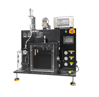 Machine de remplissage d'électrolyte semi-automatique pour cellules prismatiques de véhicules électriques