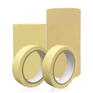 Manufacturer Directly Sales High Temperature Masking Tape, Best Selling Items Crepe Paper Masking Tape