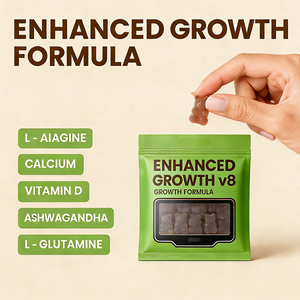 Gomitas de Vitaminas para Aumentar la Estatura en Oferta, con <span class=keywords><strong>Calcio</strong></span> 100mg, <span class=keywords><strong>Magnesio</strong></span> Glicinato 30mg, <span class=keywords><strong>Zinc</strong></span> <span class=keywords><strong>y</strong></span> Ashwagandha - Product Image 4