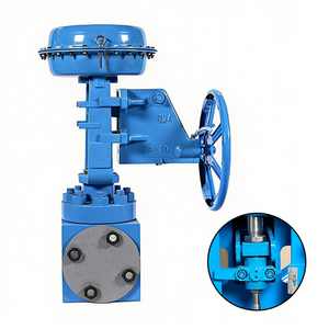 Válvula Neumática de Ángulo de Alta Presión con Brida Angular para la Industria Química/Petróleo SY500AV - Product Image 1