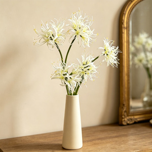 Fleurs artificielles <span class=keywords><strong>Higanbana</strong></span> Equinox de qualité supérieure en gros pour la décoration de la maison, de la table, de la Saint-Valentin, de Thanksgiving et du Nouvel An chinois - Product Image 5
