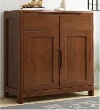 Modern Solid Wood <b>Shoe</b> <b>Storage</b> Cabinet With Doors And Drawers For Entryway Home Furniture Traditional Design Style - Product Image 6