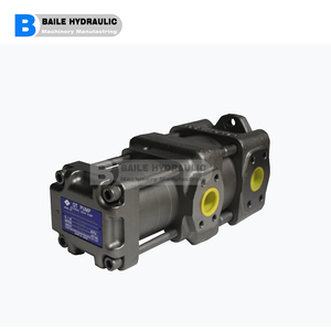 Pompe à engrenages interne hydraulique série QT QT22/23 QT31/32/33 QT41/42/43 QT51/52/53 QT61/62/63 Pompes doubles - Product Image 1