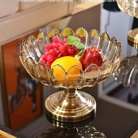 Europese stijl fruitschaal fabriek groothandel woonkamer thuisgebruik creatieve snack schaal metalen grensoverschrijdende fruitschaal