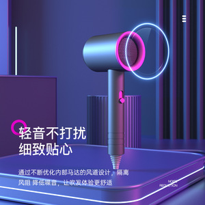 Sèche-cheveux Daixin Hammer 220V avec moteur à balais, faible bruit et protection contre la surchauffe, idéal pour les dortoirs - Product Image 2