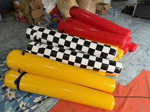 Personalizado Durable PVC inflable largo agua piscina carril marcador <span class=keywords><strong>boya</strong></span> pontones tubos para Waterpark línea de natación - Product Image 6